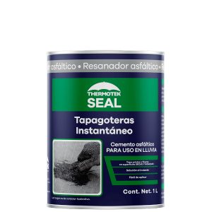 Thermotek Seal Cemento Asfáltico Tapa Goteras Instantáneo (uso en lluvia)