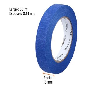 Truper Cinta Masking Azul