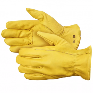 Guantes de carnaza